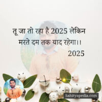 तू जा तो रहा है 2025 लेकिन