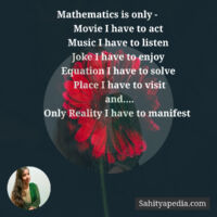 Mathematics is only -