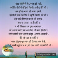 पंख तो मिले थे ,मगर उड़े नहीं,