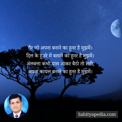 हुनर है मुझमें