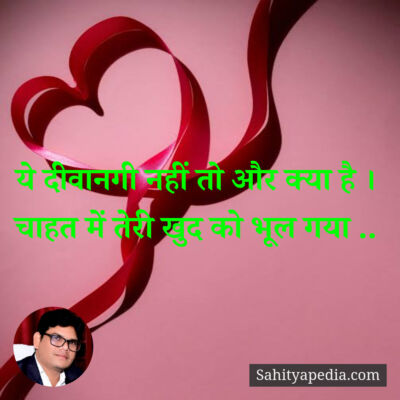 ये दीवानगी नहीं तो और क्या है ।