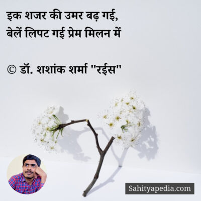 इक शजर की उमर बढ़ गई,