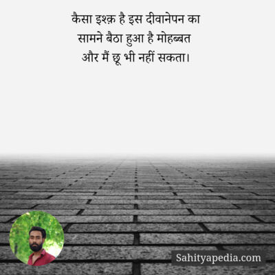 कैसा इश्क़ है इस दीवानेपन का