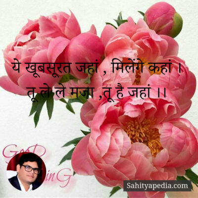 ये खूबसूरत जहां , मिलेंगे कहां ।