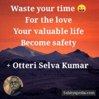 Waste your time 😜