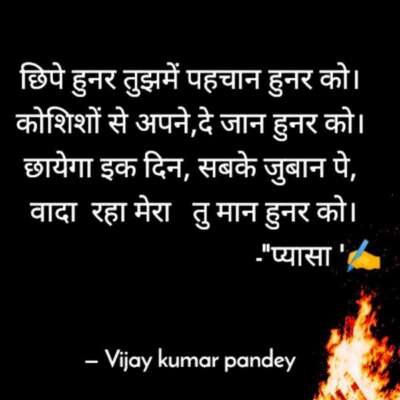 हुनर पे शायरी