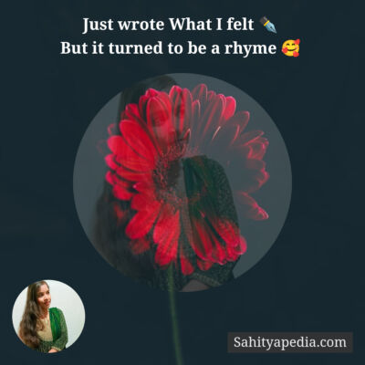 Just wrote What I felt ✒️