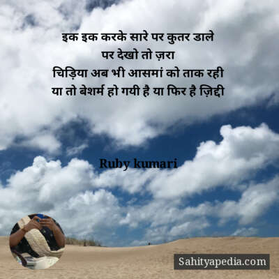 इक इक करके सारे पर कुतर डाले