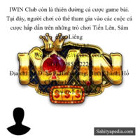 IWIN Club còn là thiên đường cá cược game bài. Tại đây, ngườ