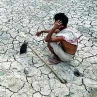 सुखला से सावन के आहत किसान बा।।