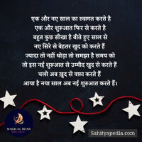 एक और नए साल का स्वागत करते है