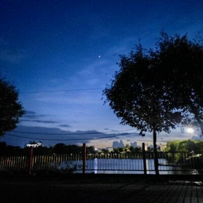 एक शाम ठहर कर देखा