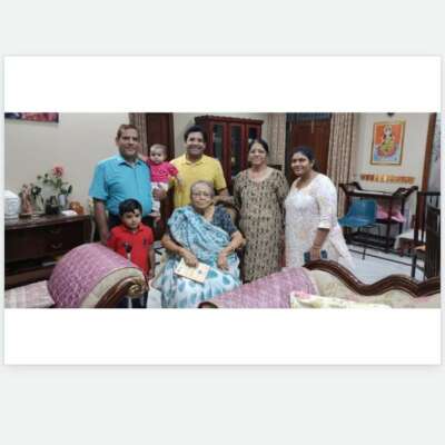 *अम्मा जी से भेंट*