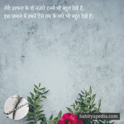 तेरी उल्फत के वो नज़ारे हमने भी बहुत देखें हैं,