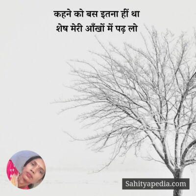 कहने को बस इतना हीं था