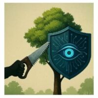 AI की आरी बनी पेड़ों की रक्षक