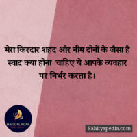 मेरा किरदार शहद और नीम दोनों के जैसा है