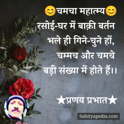 😊चमचा महात्म्य😊