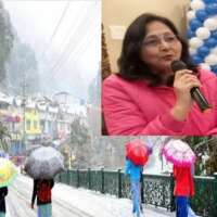 भू- भूधर पहने हुये, बर्फीले परिधान