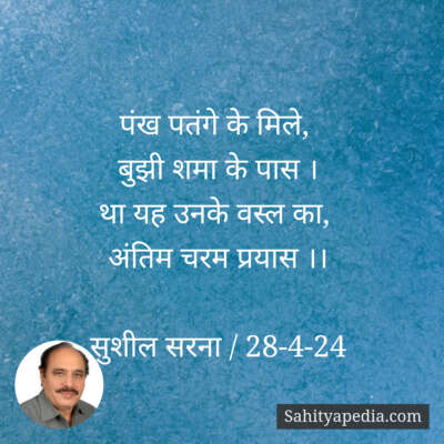 पंख पतंगे के मिले,