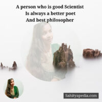 A person who is good Scientist