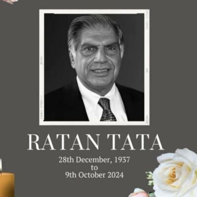 देश का बेटा रतन टाटा तुम सा अपना फर्ज यहां कौन निभाता।