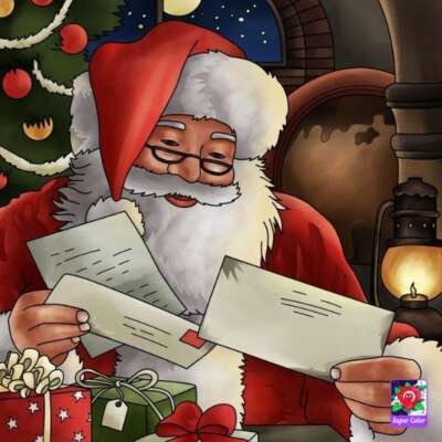 सांता क्लॉज आया गिफ्ट लेकर
