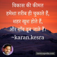 विकास की कीमत