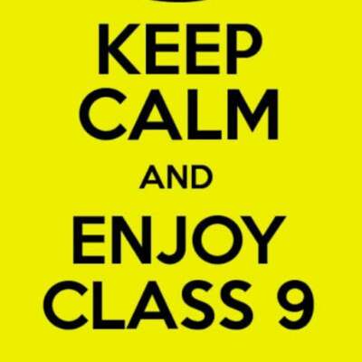 कक्षा नवम् की शुरुआत