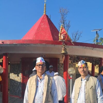 गांव - माँ का मंदिर