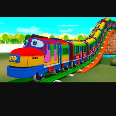 बाल कविता : रेल