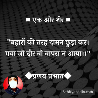 ■ एक और शेर ■