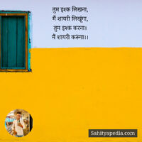 तुम इश्क लिखना,