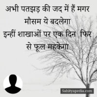 अभी पतझड़ की जद में हैं मगर मौसम ये बदलेगा