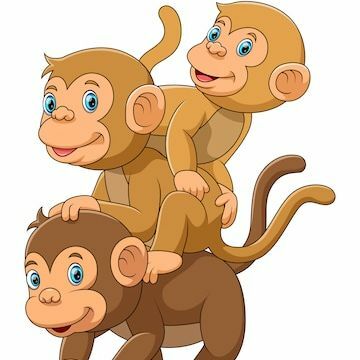 /- गांधी जी के बंदर तीन -/