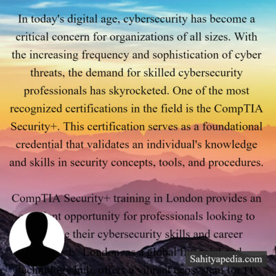 In today's digital age, cybersecurity has become a critical