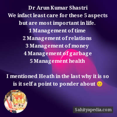 Dr Arun Kumar Shastri