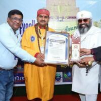 मानवता, सद्भाव और शांति के अग्रदूत डॉ. सौरभ पाण्डेय राष्ट्रीय मंच पर सम्मानित”